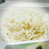 steamed rice